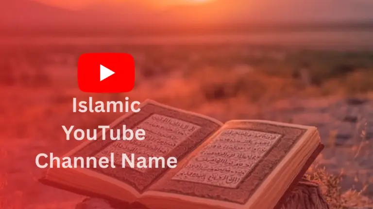 Islamic YouTube Channel Name Ideas