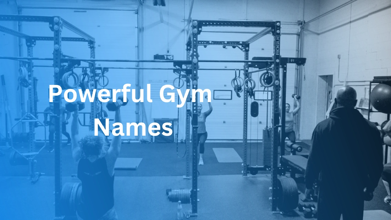 Powerful gym name ideas