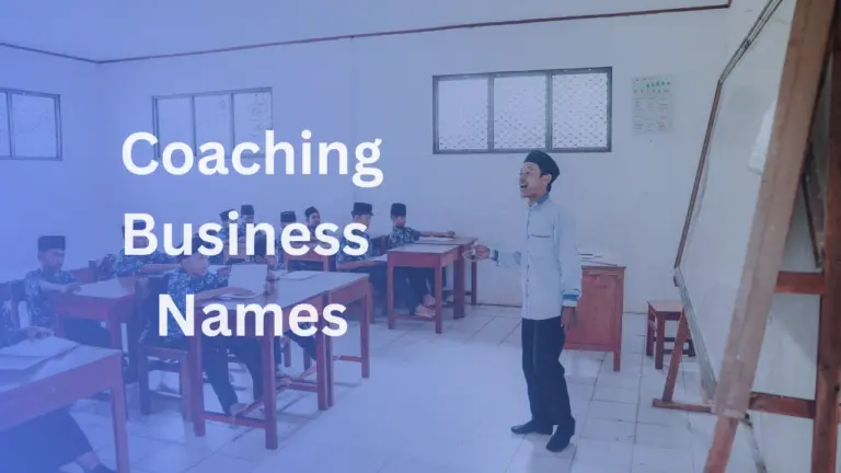 Coaching Business Name