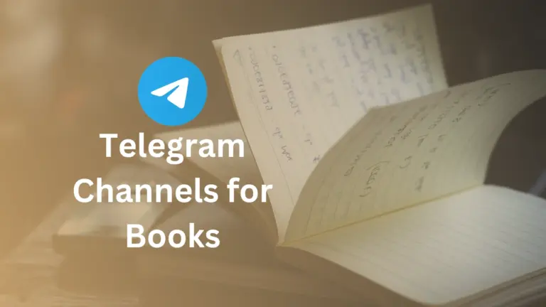 Telegram Channels for Books