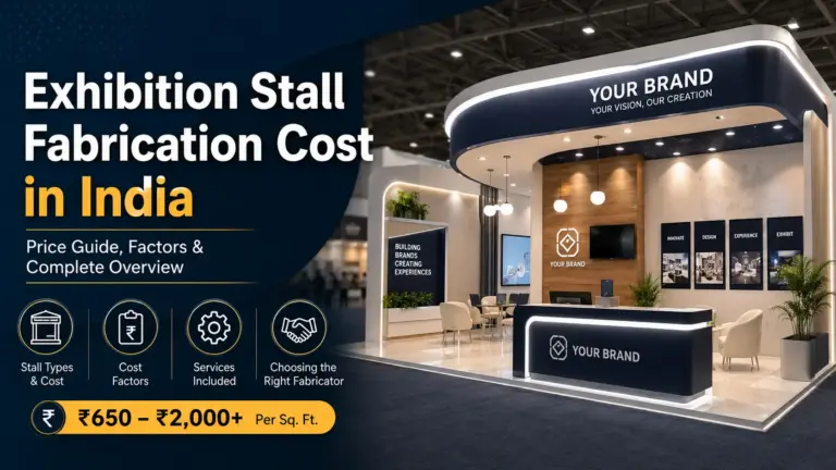 Exhibition Stall Fabrication Services Cost in India