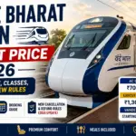 Vande Bharat Train Ticket Price