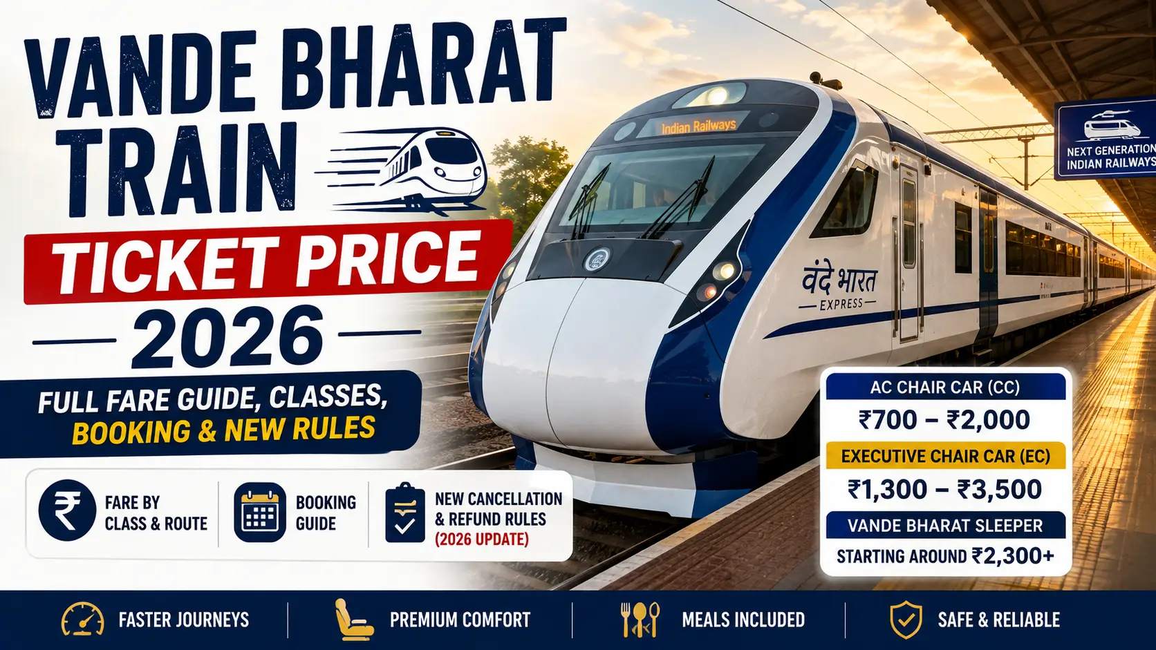 Vande Bharat Train Ticket Price